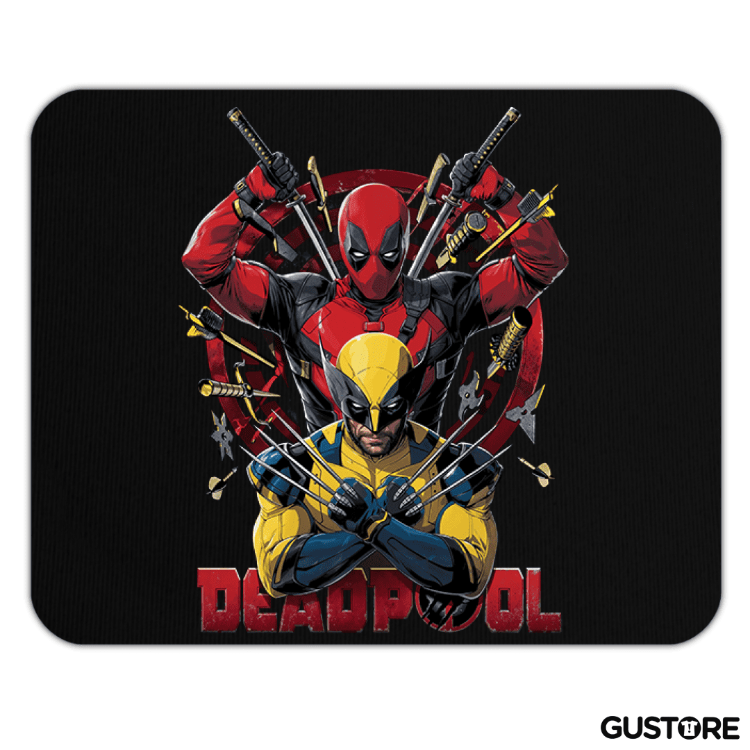 Mousepad Pozo de la muerte y lobezno 