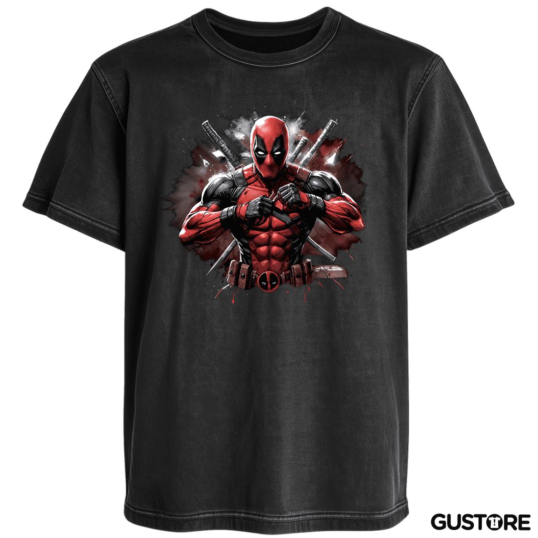 Polera desgastada Pozo de la muerte HQ