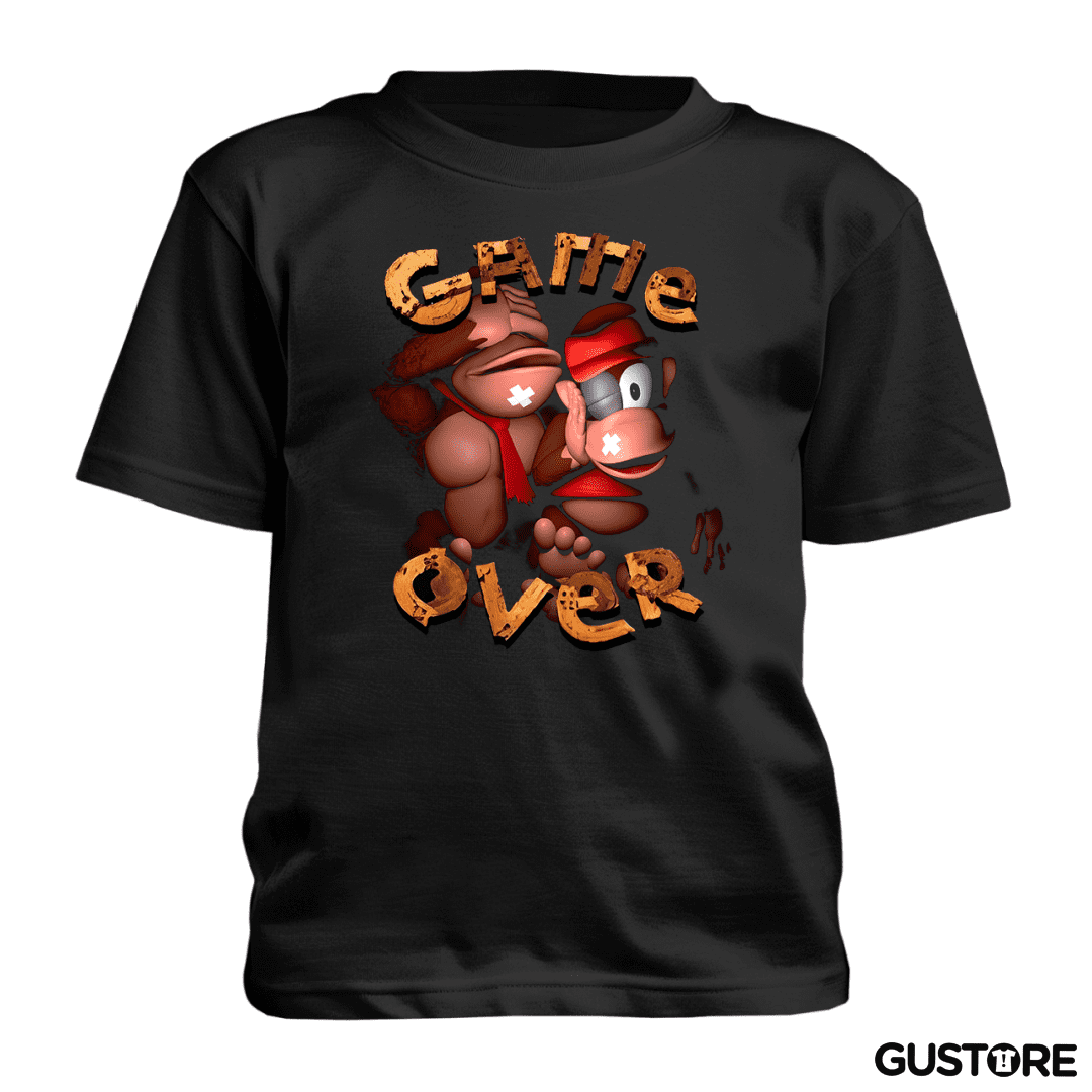 Polera de niño Game over DK
