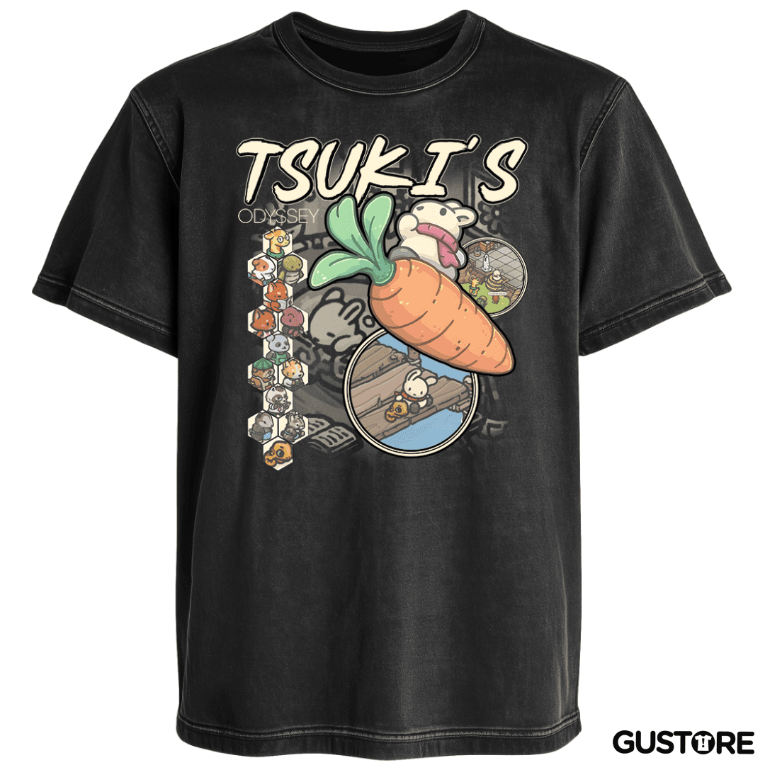 Polera desgastada Tsuki´s odyssey 