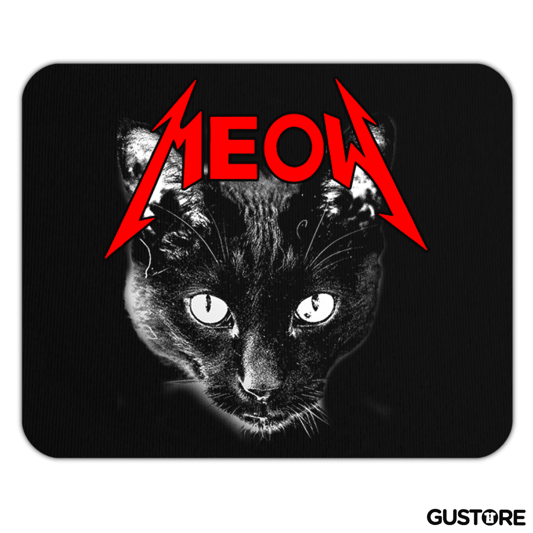 Mousepad Meow metallica