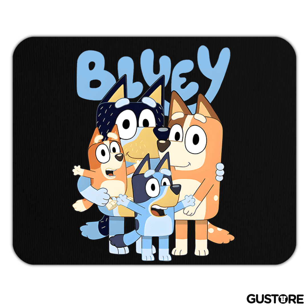 Mousepad Familia bluey