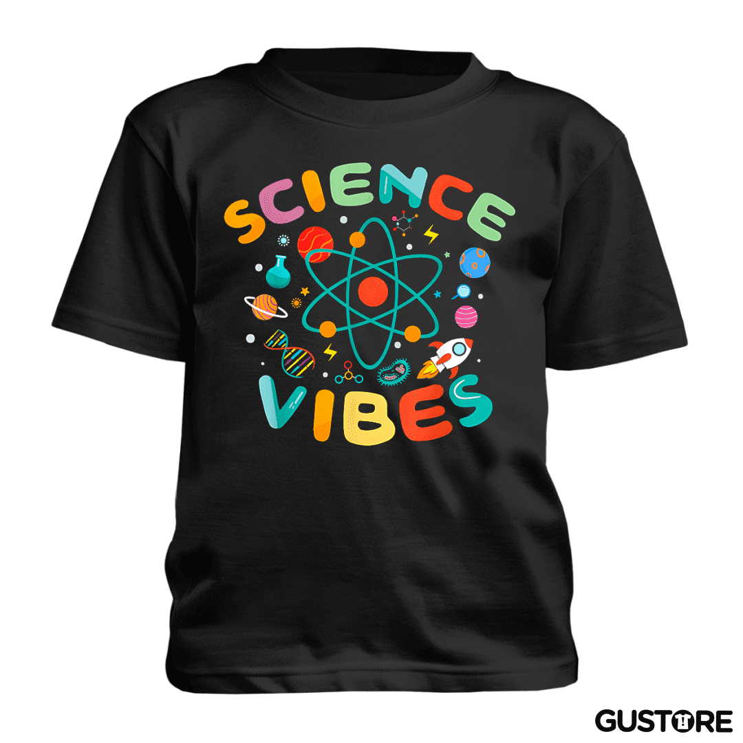Polera de niño Science vibes