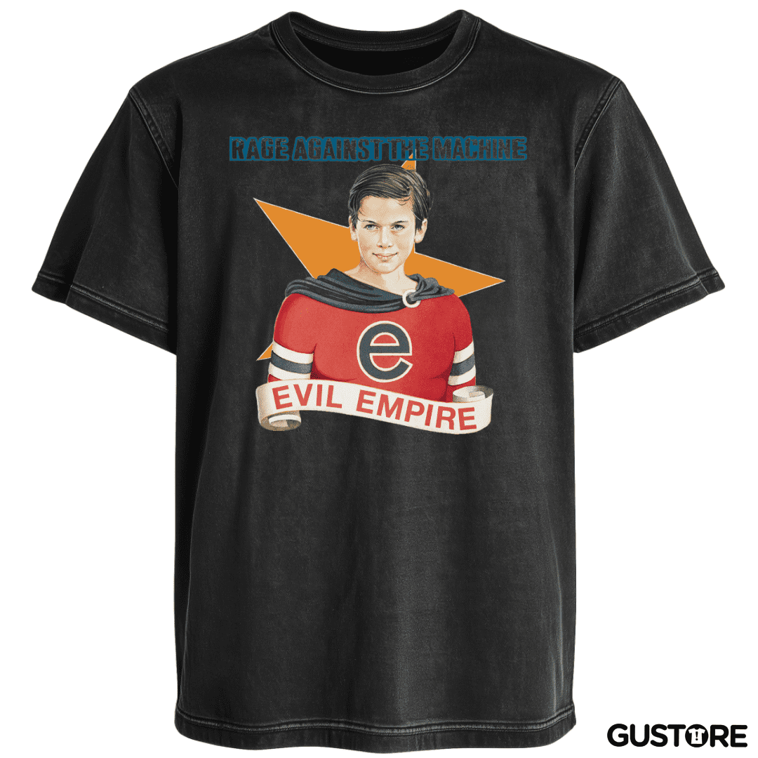 Polera desgastada Evil Empire