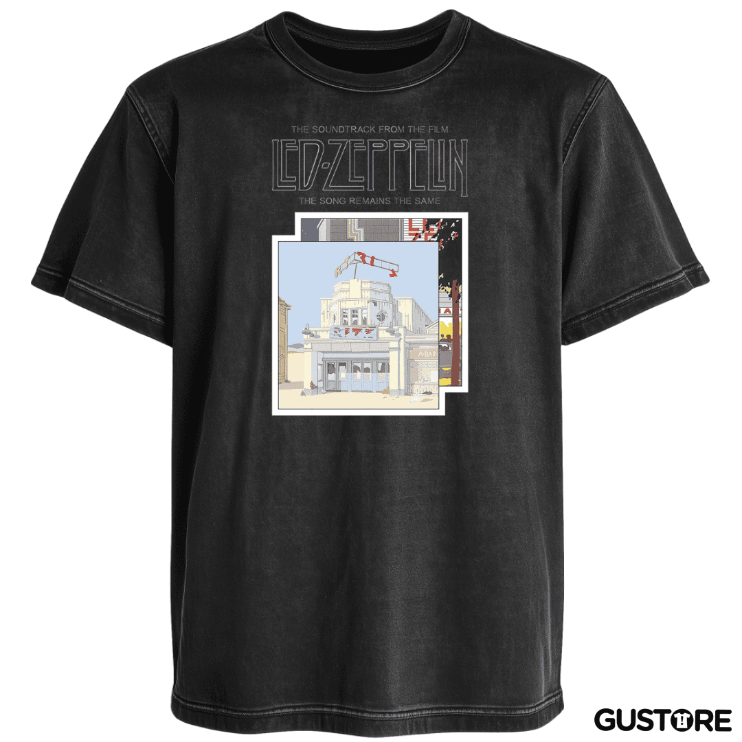Polera desgastada The Song Remains The Same