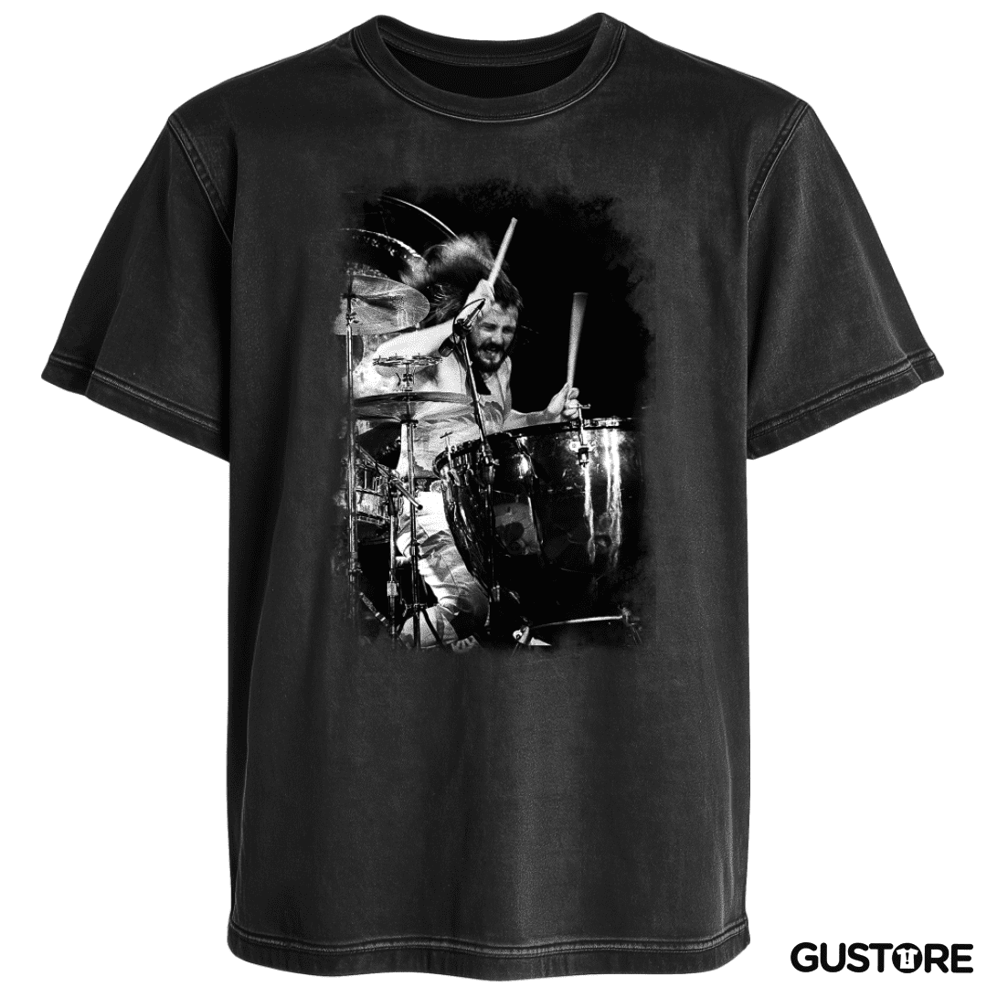 Polera desgastada John Bonham
