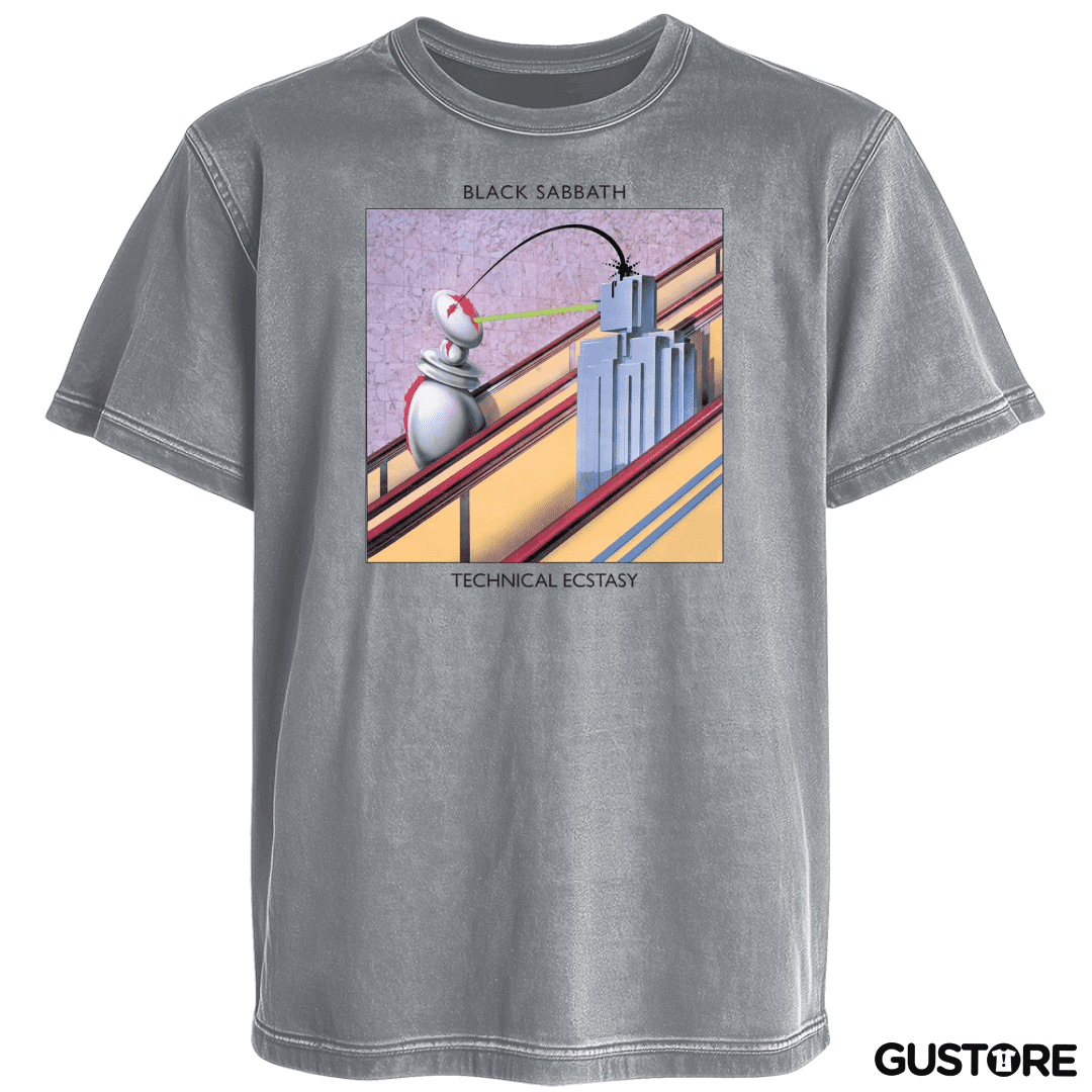 Polera desgastada Technical Ecstasy