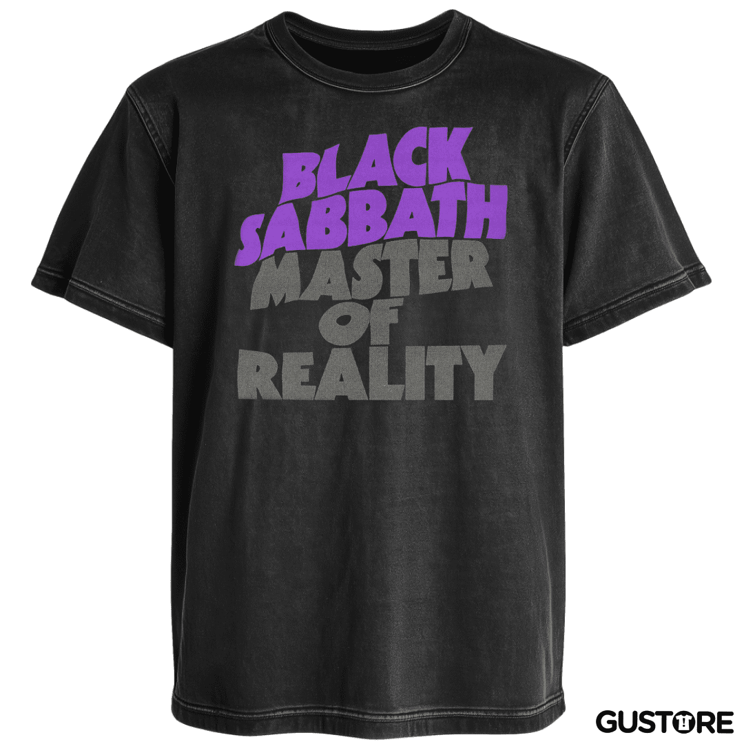 Polera desgastada Master of Reality