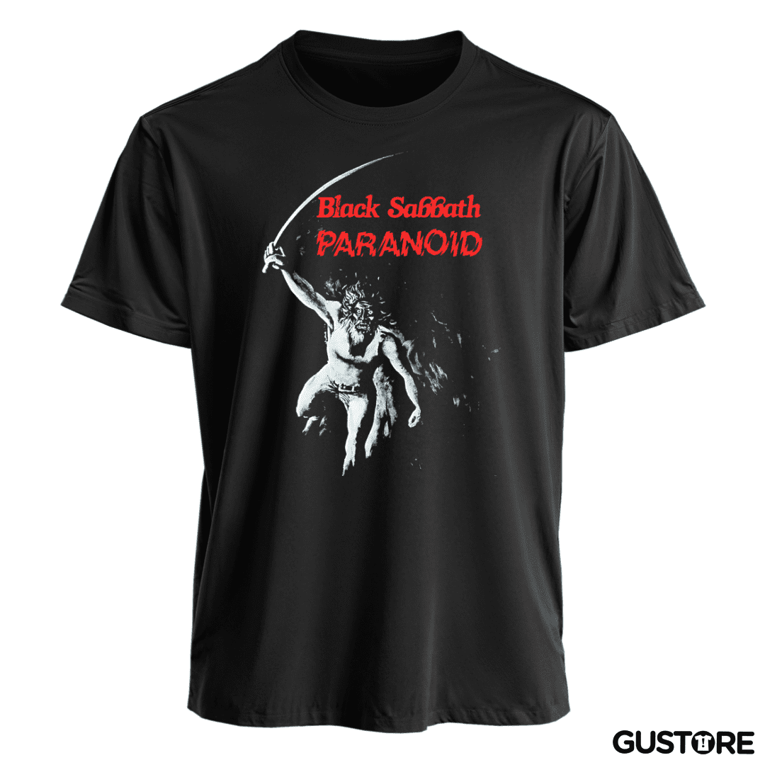 Polera Black Sabbath Paranoid