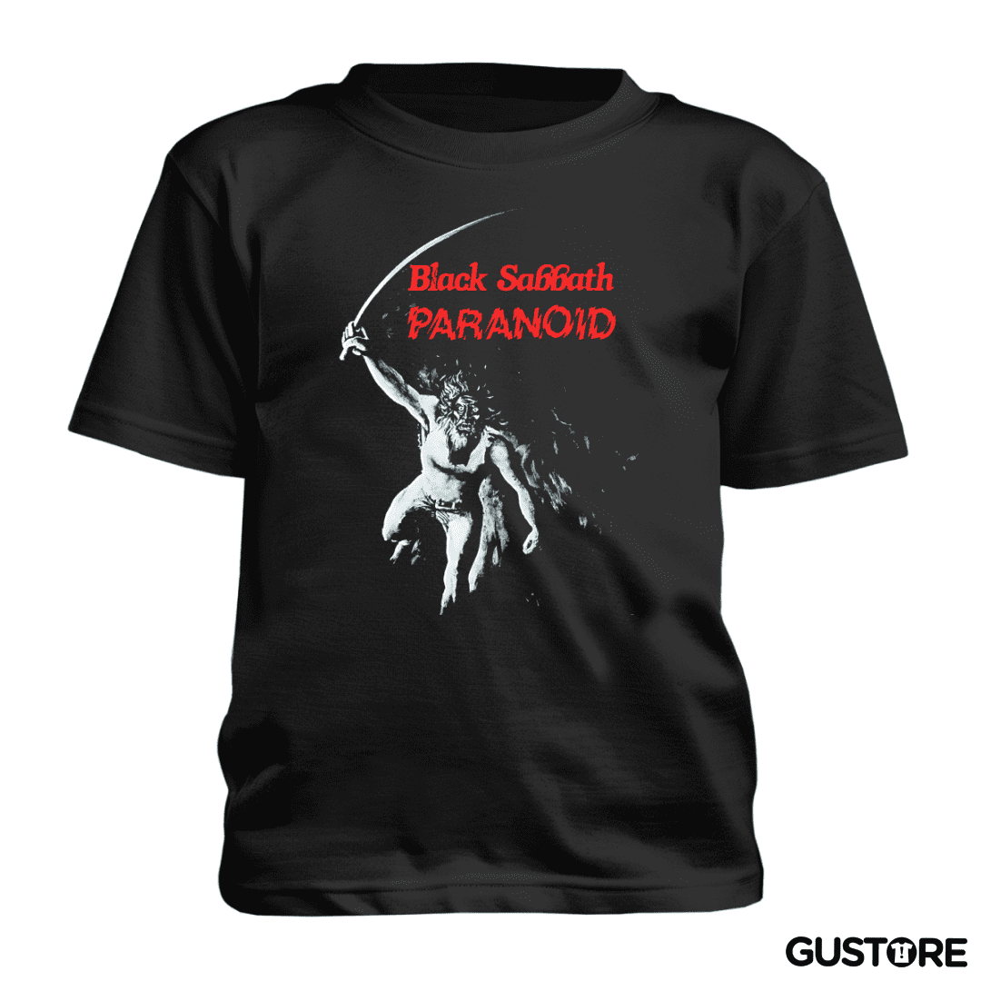 Polera de niño Black Sabbath Paranoid