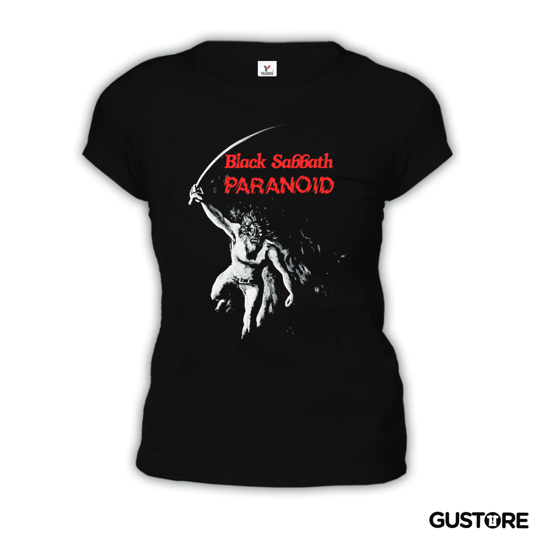 Polera de Mujer Black Sabbath Paranoid