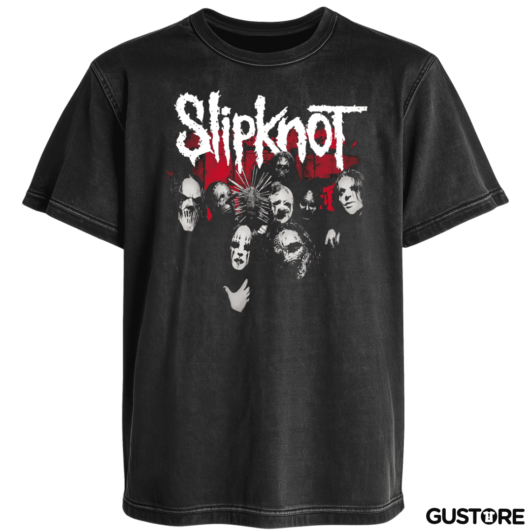 Polera desgastada Slipknot Vol 3