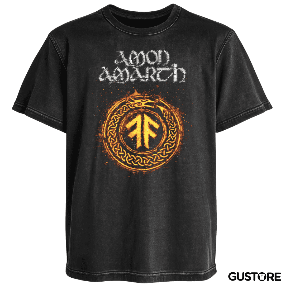 Polera desgastada Amon Amarth