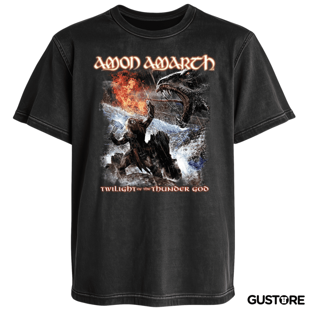 Polera desgastada Twilight of the Thunder God
