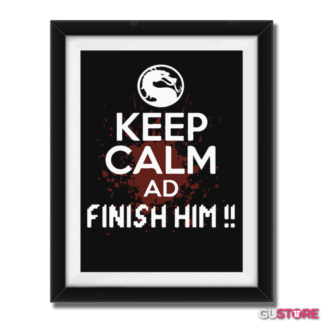 Cuadro decorativo Finish him