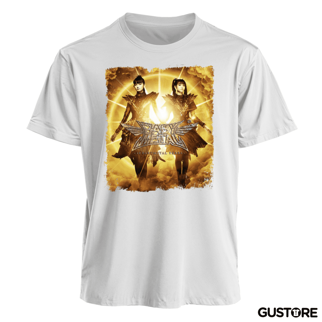 Polera Babymetal Aniversario 10 Blanco