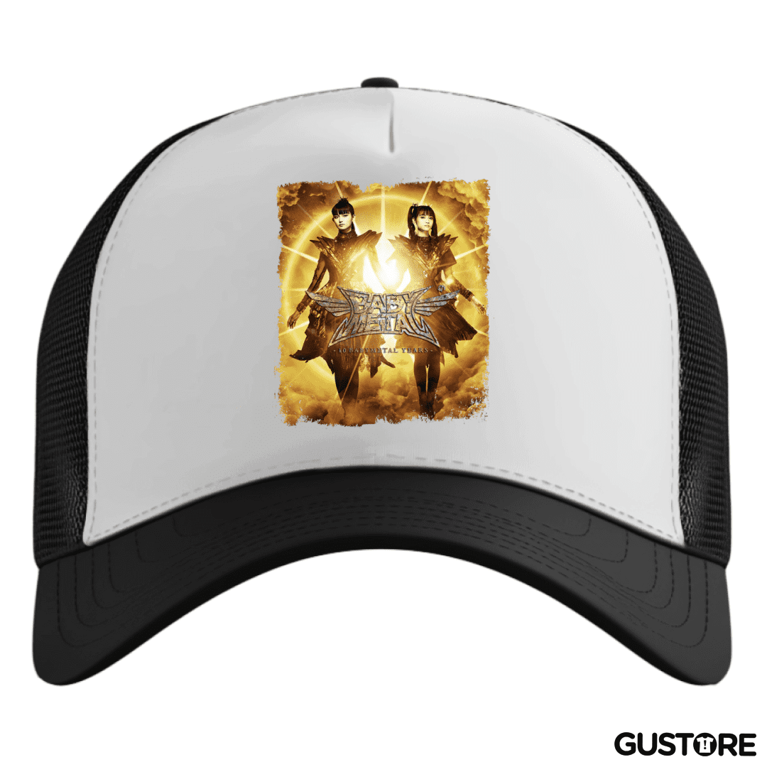 Gorro Babymetal Aniversario 10 Blanco