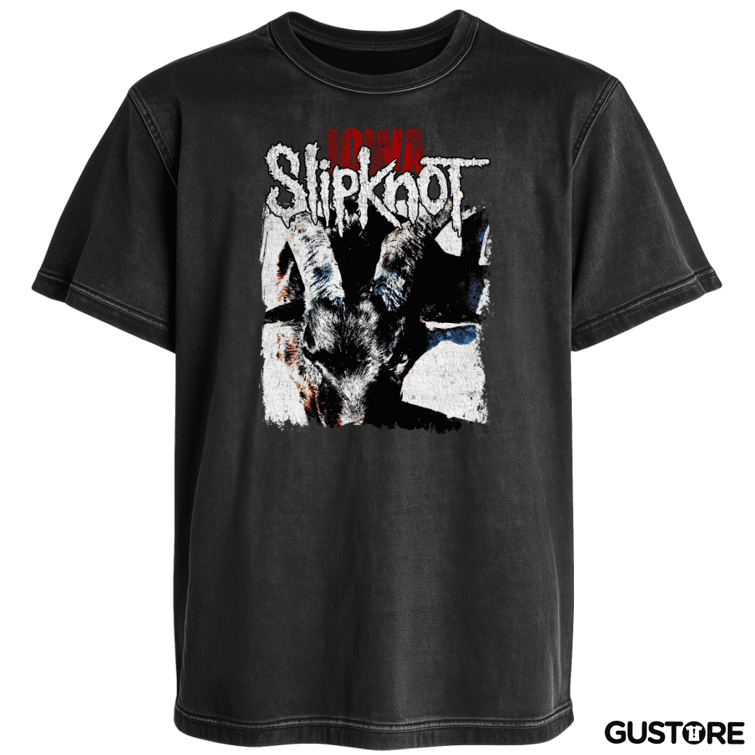 Polera desgastada Slipknot IOWA N