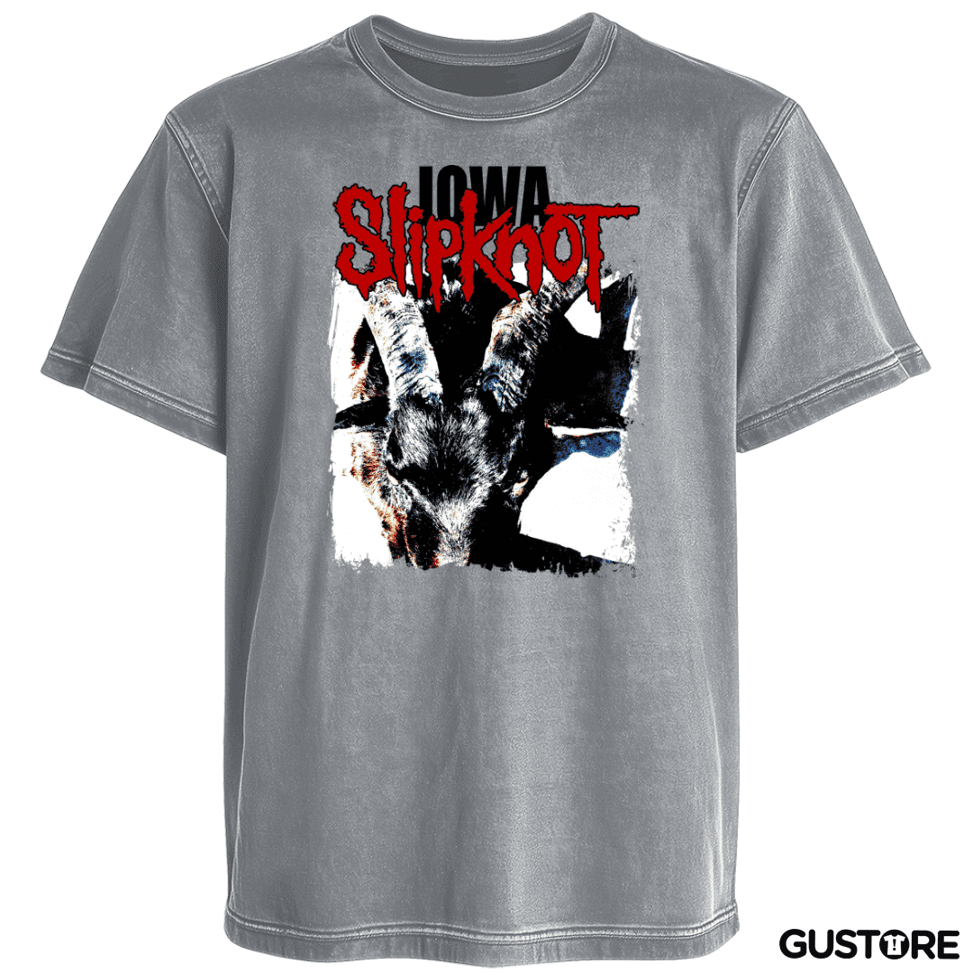 Polera desgastada Slipknot IOWA B