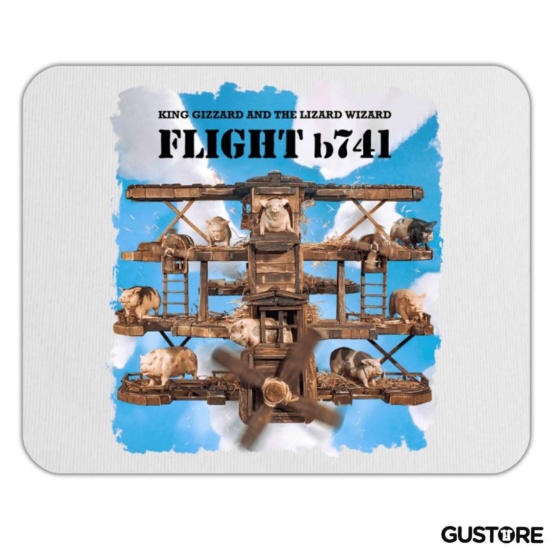 Mousepad Flight b741 Blanco