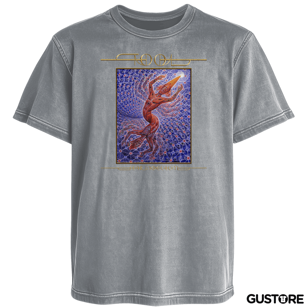 Polera desgastada Tool The Great Turn Blanco