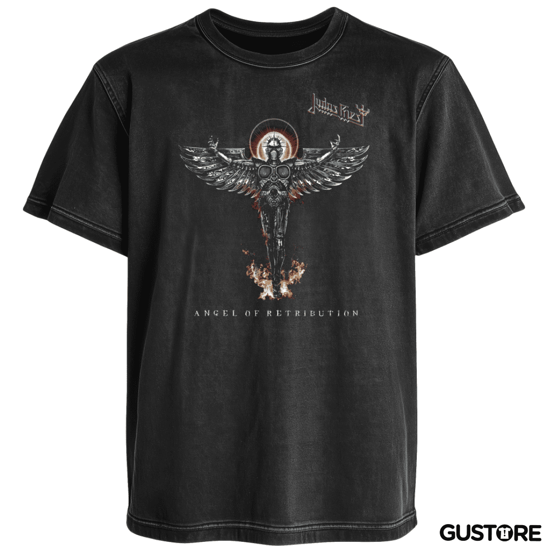 Polera desgastada Angel of Retribution