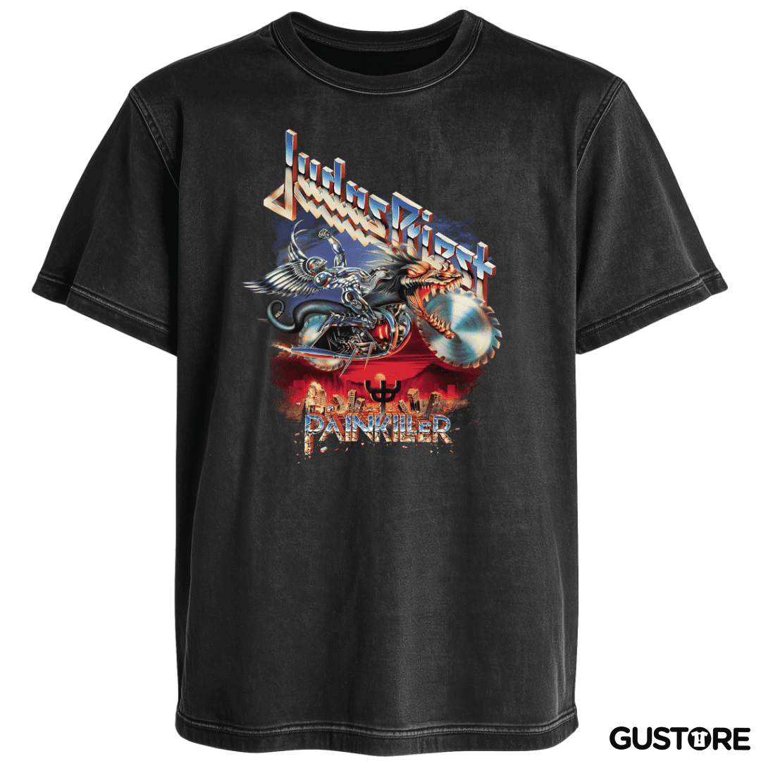 Polera desgastada JP Painkiller