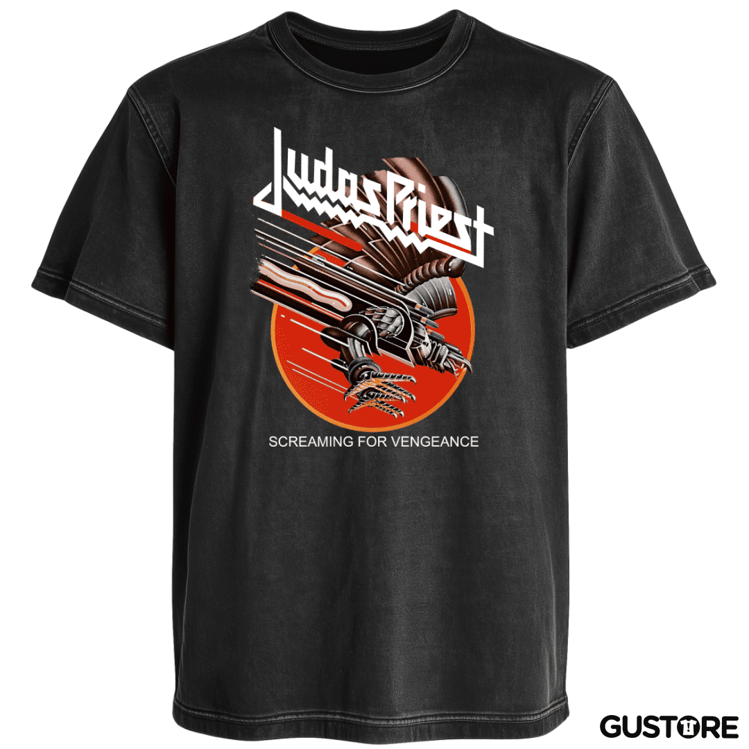 Polera desgastada Screaming For Vengeance