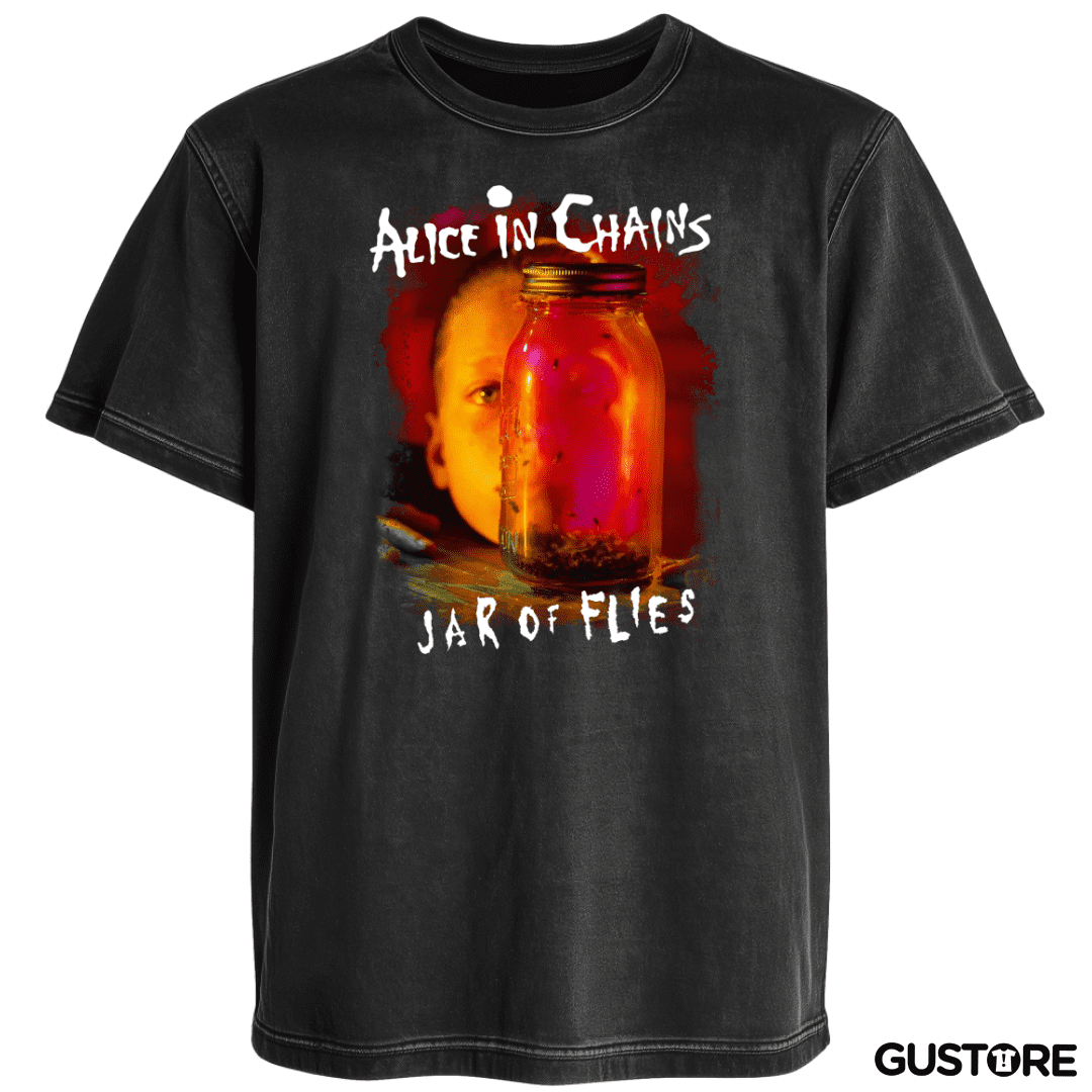 Polera desgastada Jar of Flies