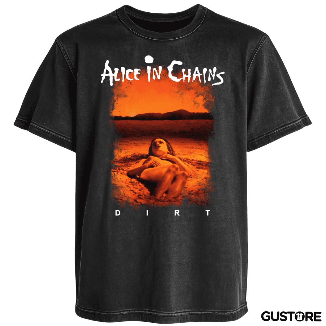 Polera desgastada Dirt