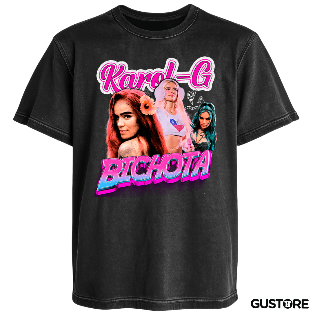 Polera desgastada Karol G