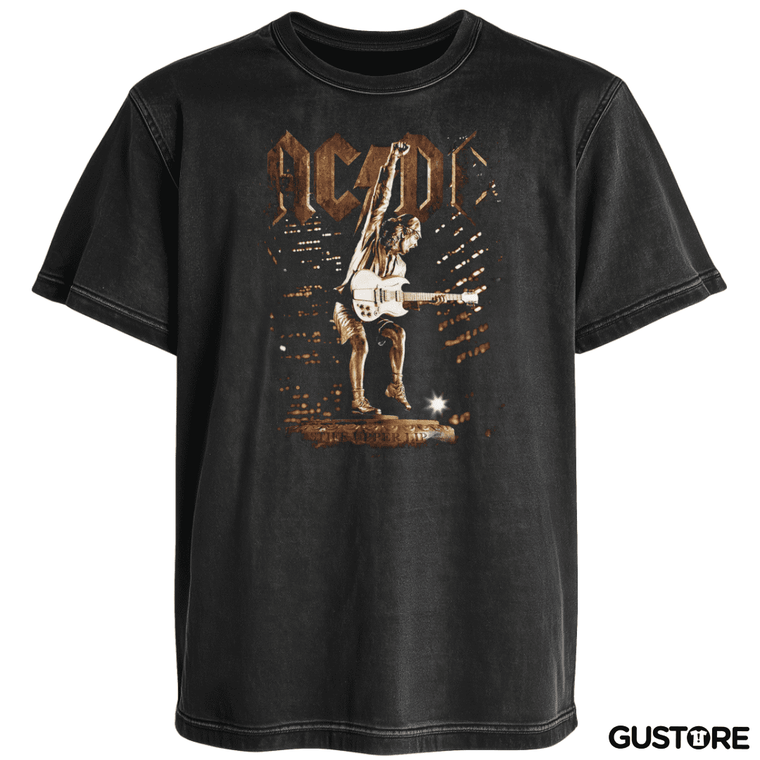 Polera desgastada Stiff Upper Lip 