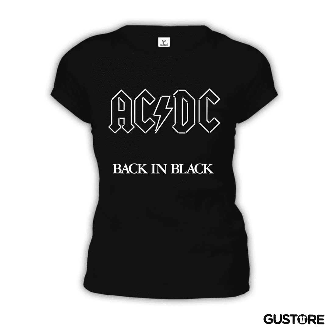 Polera de Mujer Back in Black
