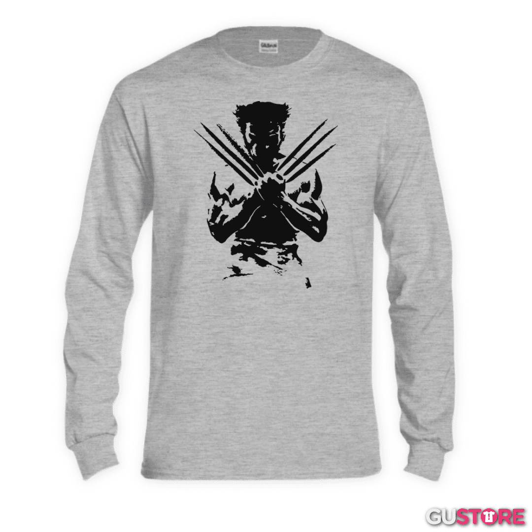 Polera manga larga Wolverine 3