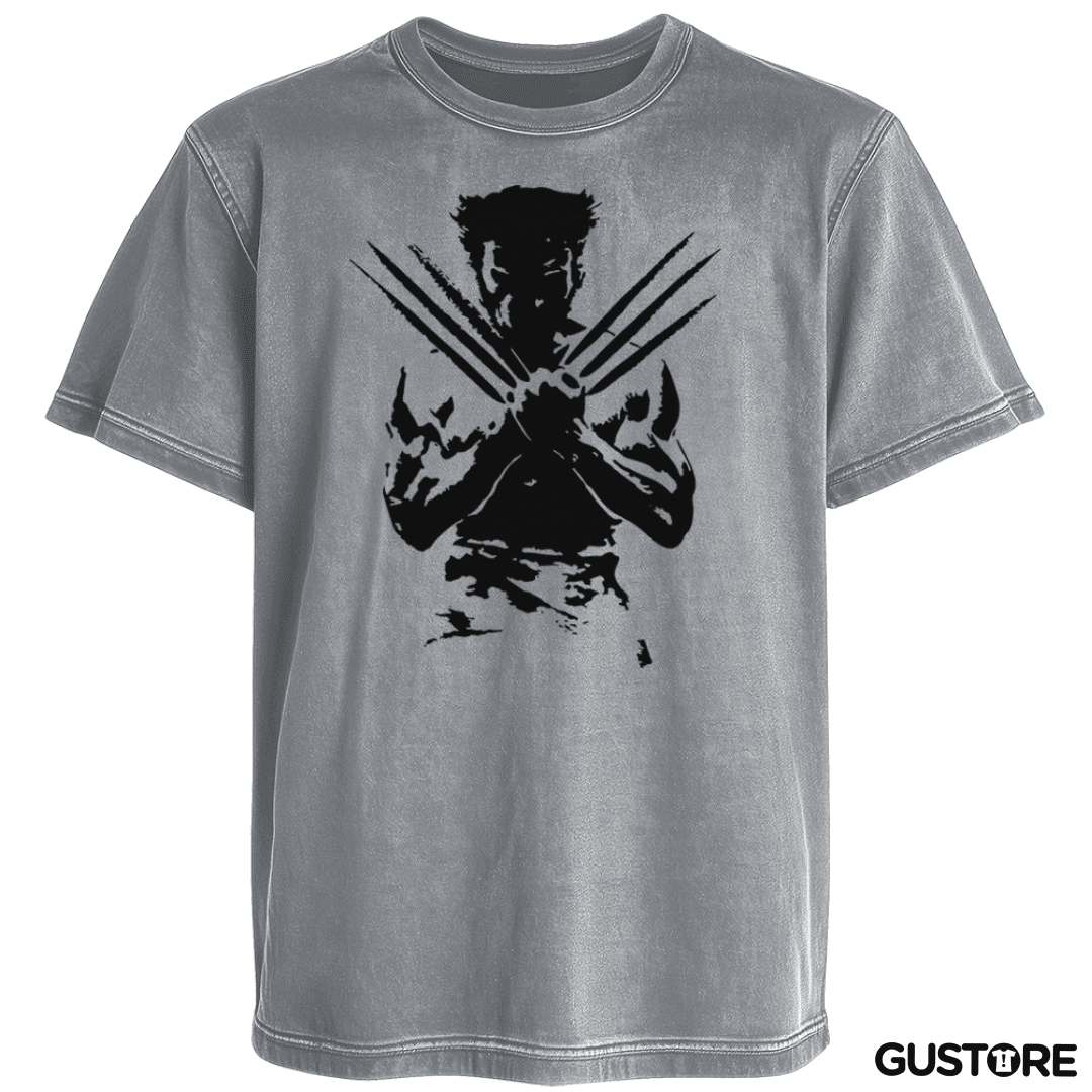 Polera desgastada Wolverine 3