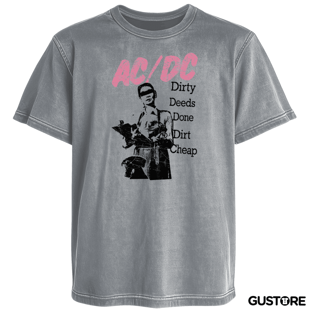 Polera desgastada Done Dirt Cheap