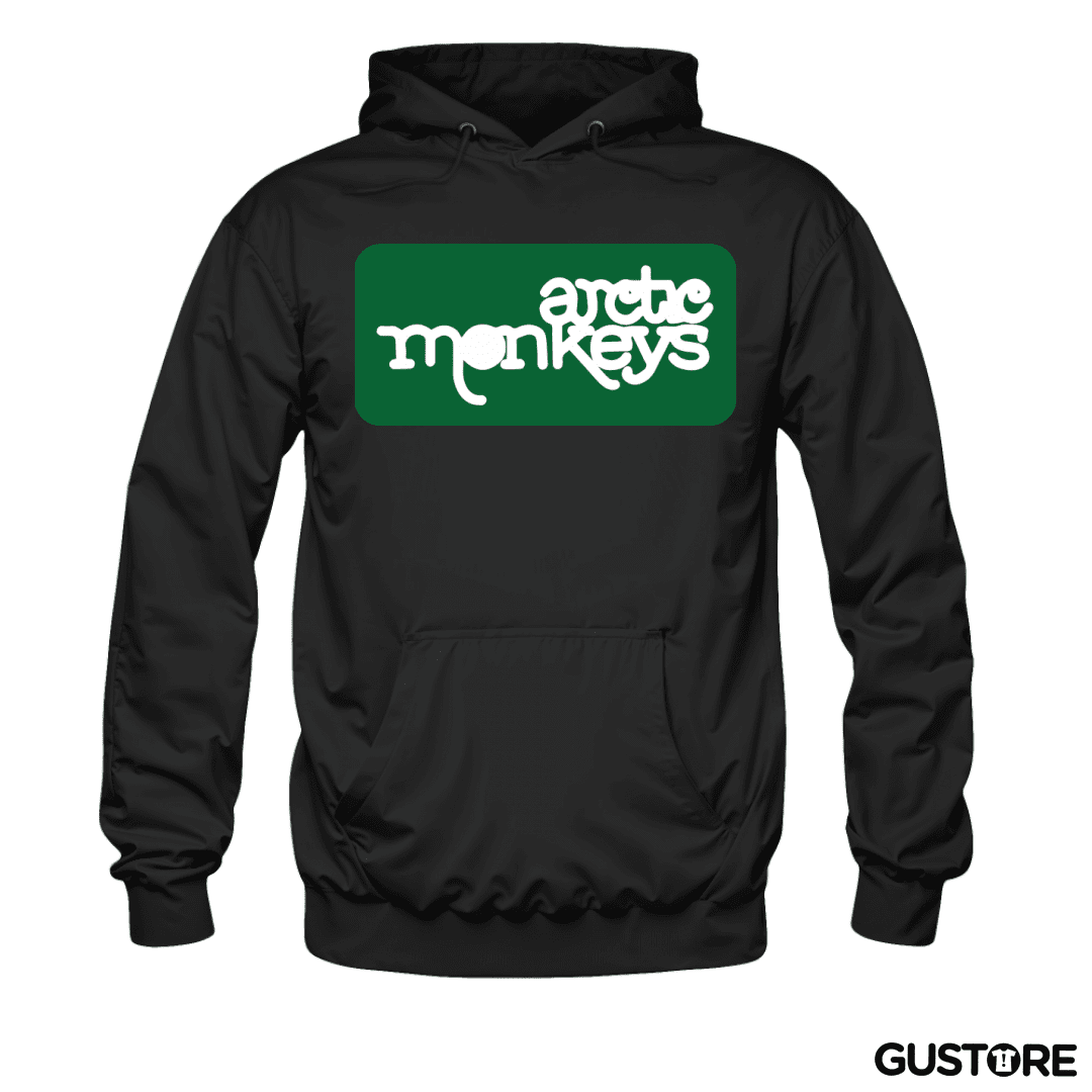 Polerón Canguro Arctics Monkeys - Logo Verde