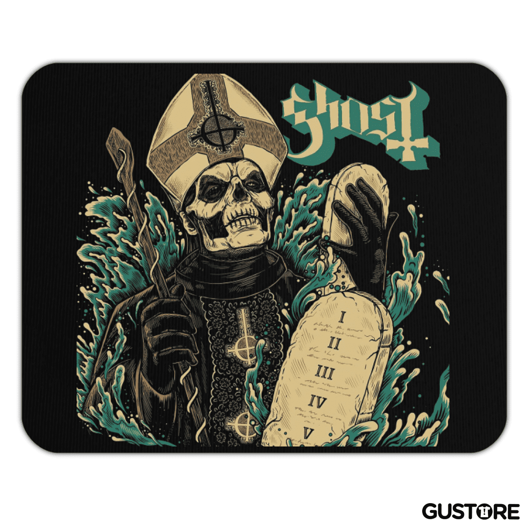 Mousepad Ghost 13 Commandments