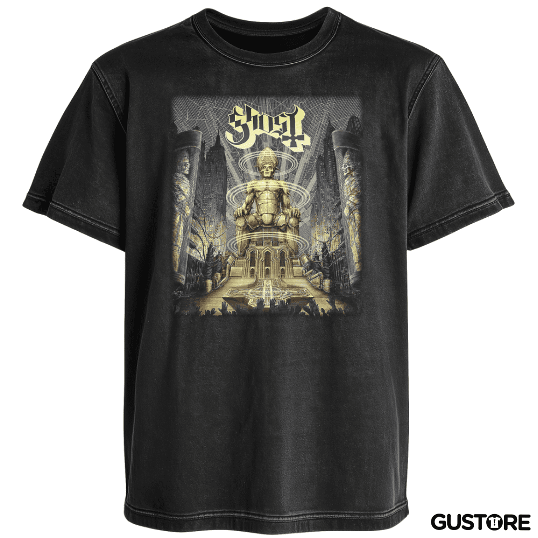 Polera desgastada Ghost Ceremony and Devotion