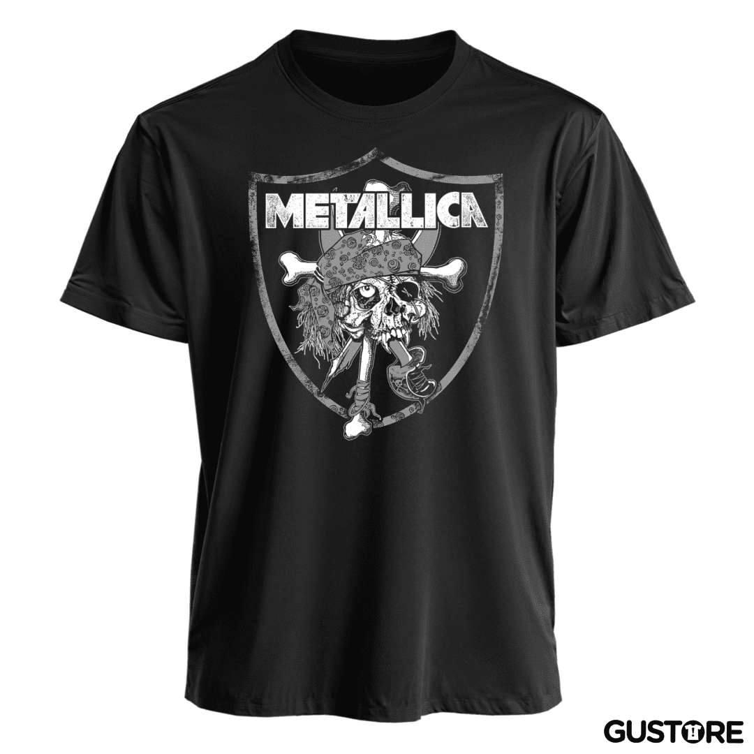 Polera Metallica Raiders