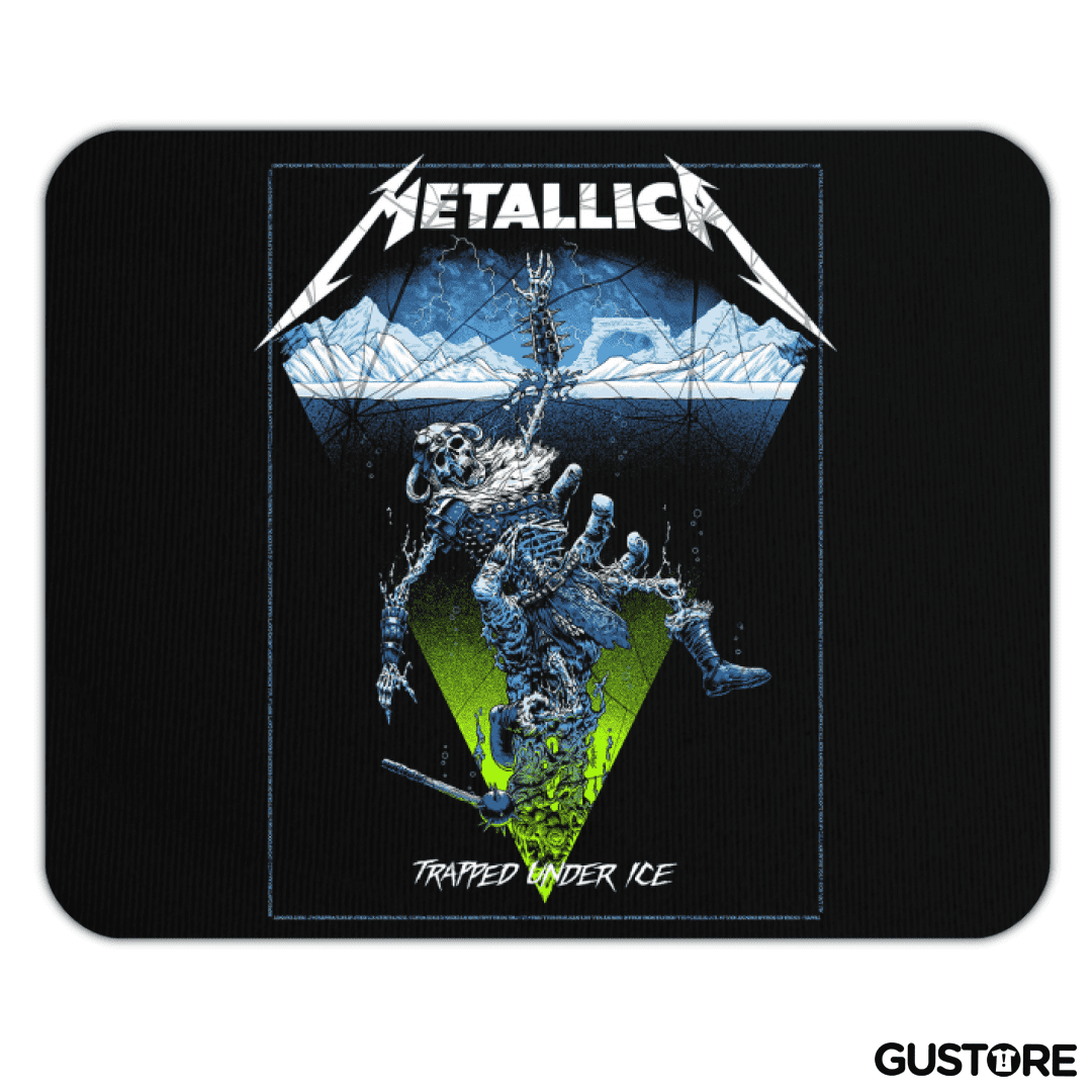 Mousepad Trapped Under Ice