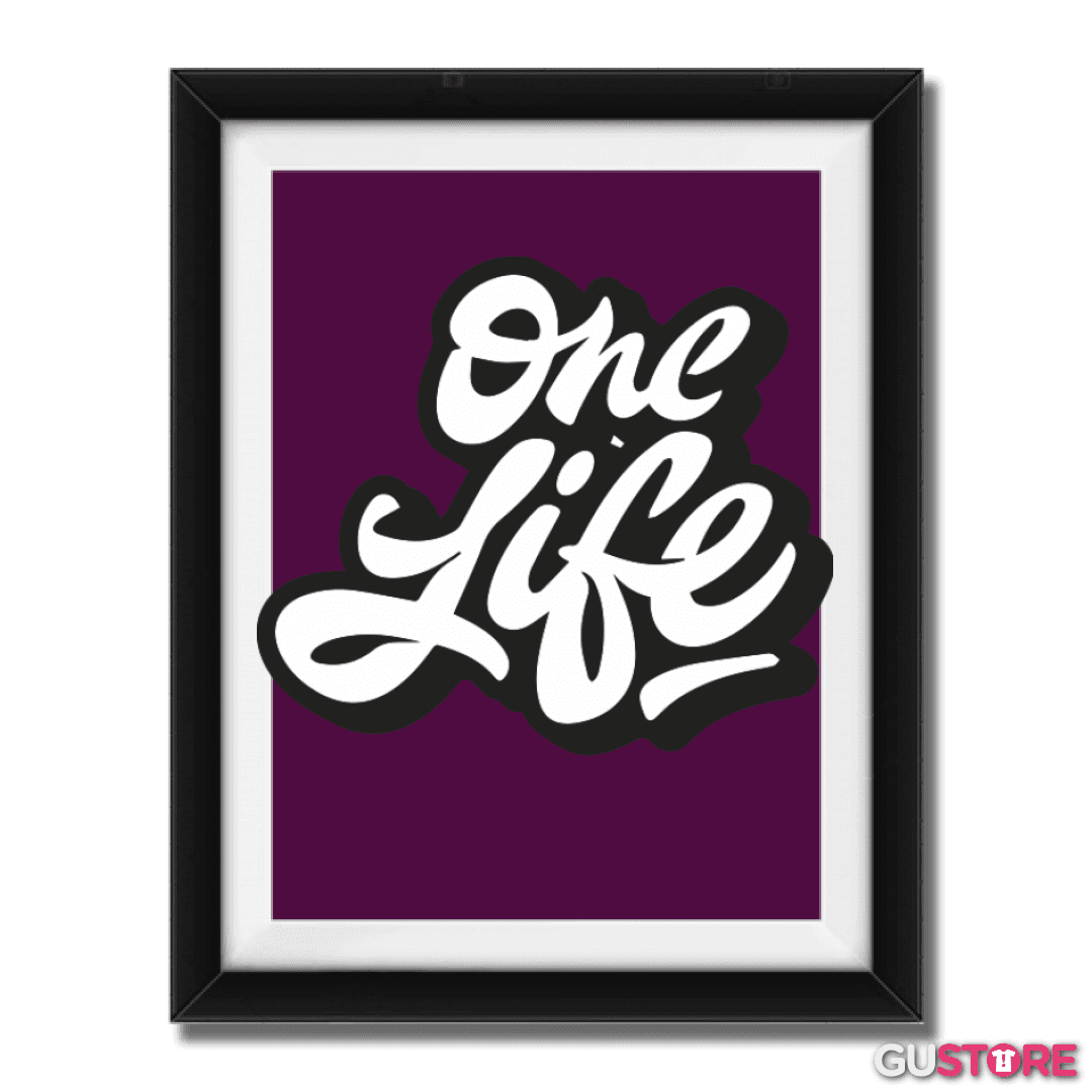 Cuadro decorativo One life