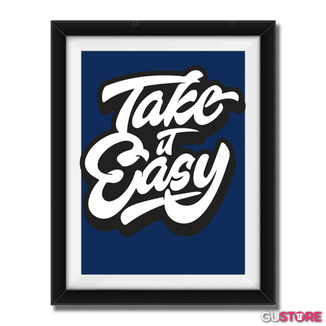Cuadro decorativo Take it easy
