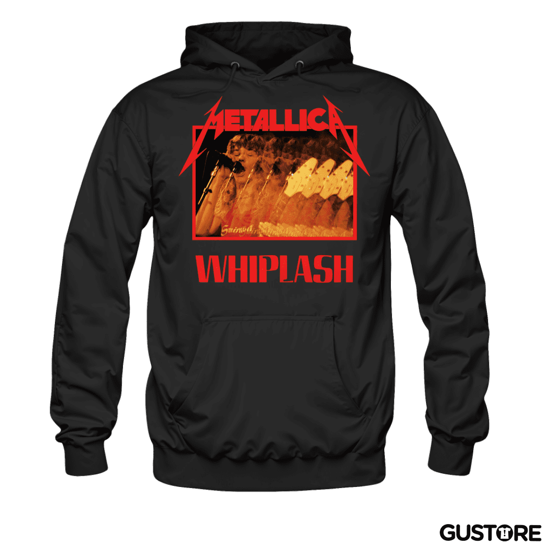 Polerón Canguro Whiplash Metallica