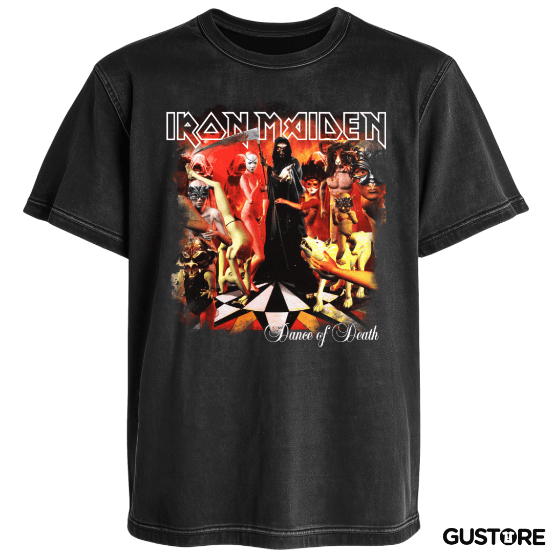 Polera desgastada Dance of Death