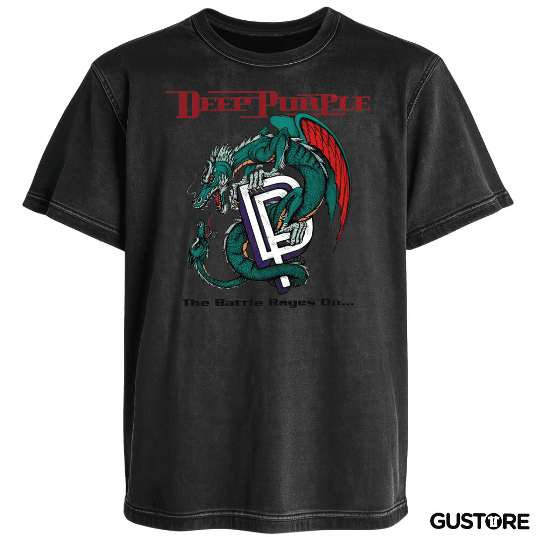 Polera desgastada The Battle Rages On