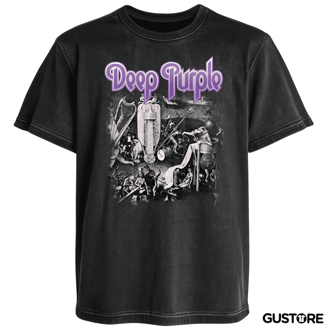 Polera desgastada Deep Purple III