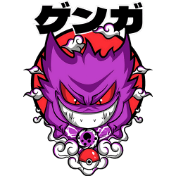 Estampado de Pokemon fantasma