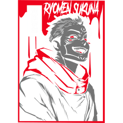 Estampado de Ryomen Sukuna