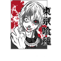 Estampado de tokio Ghoul